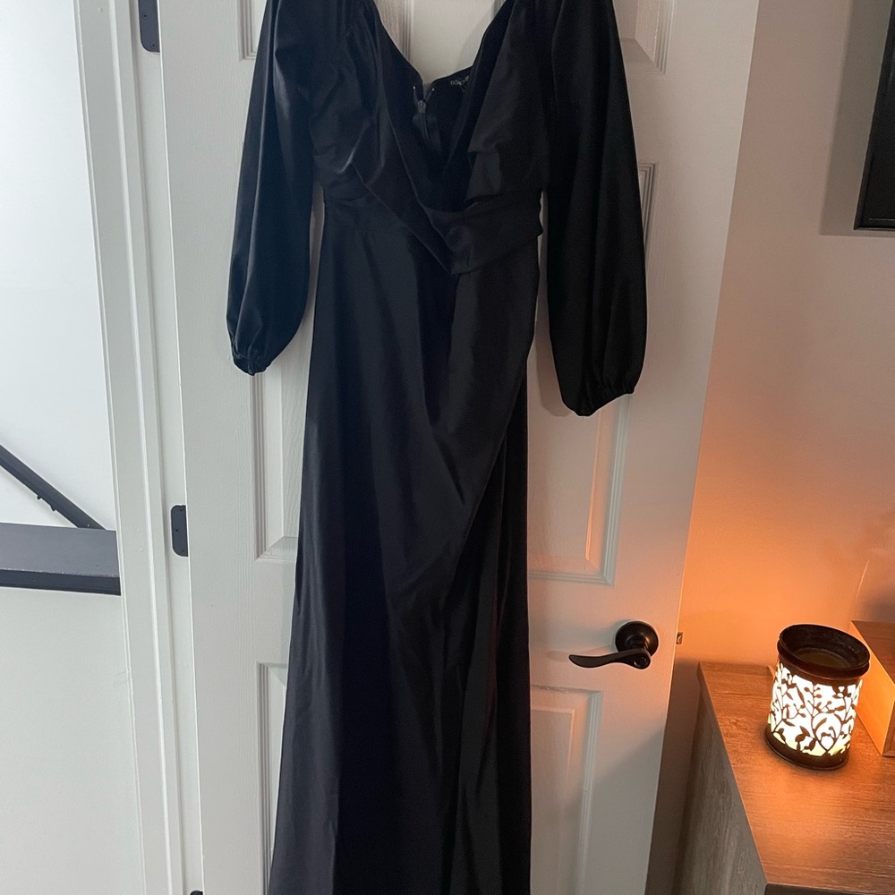 Elegant Black Women's Dress